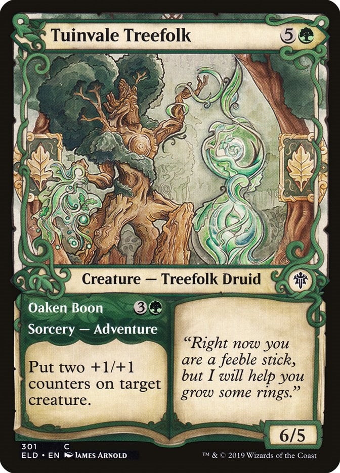 Tuinvale Treefolk (Showcase) (301) (ELD)