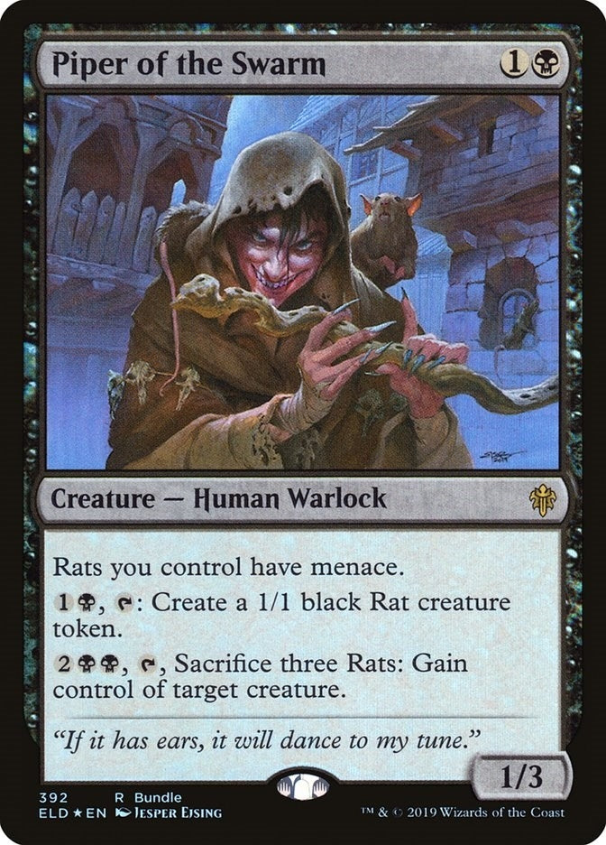 Image for Piper of the Swarm (ELD Bundle) (392) (UMP) - Magic: The Gathering