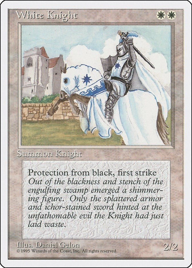 Image for White Knight (4ED) - Magic: The Gathering