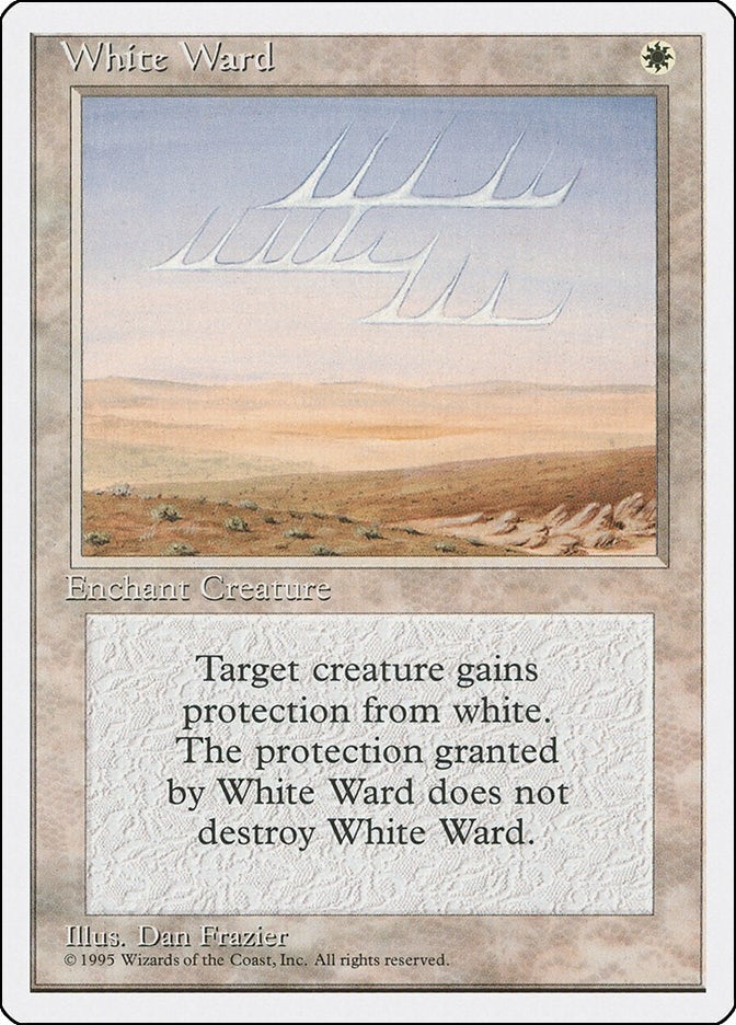 Image for White Ward (4ED) - Magic: The Gathering
