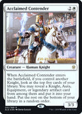 Image for Acclaimed Contender (1) (PRE) - Magic: The Gathering
