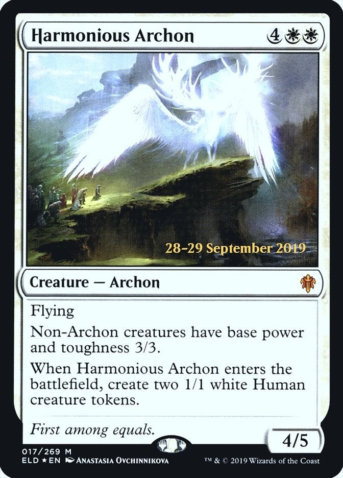 Image for Harmonious Archon (17) (PRE) - Magic: The Gathering