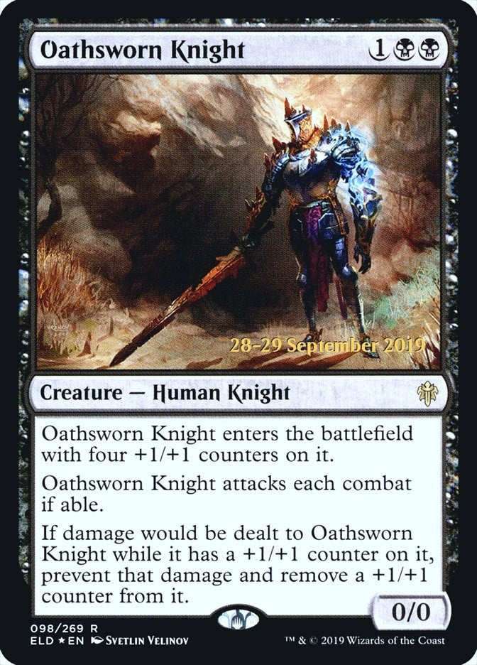 Image for Oathsworn Knight (98) (PRE) - Magic: The Gathering