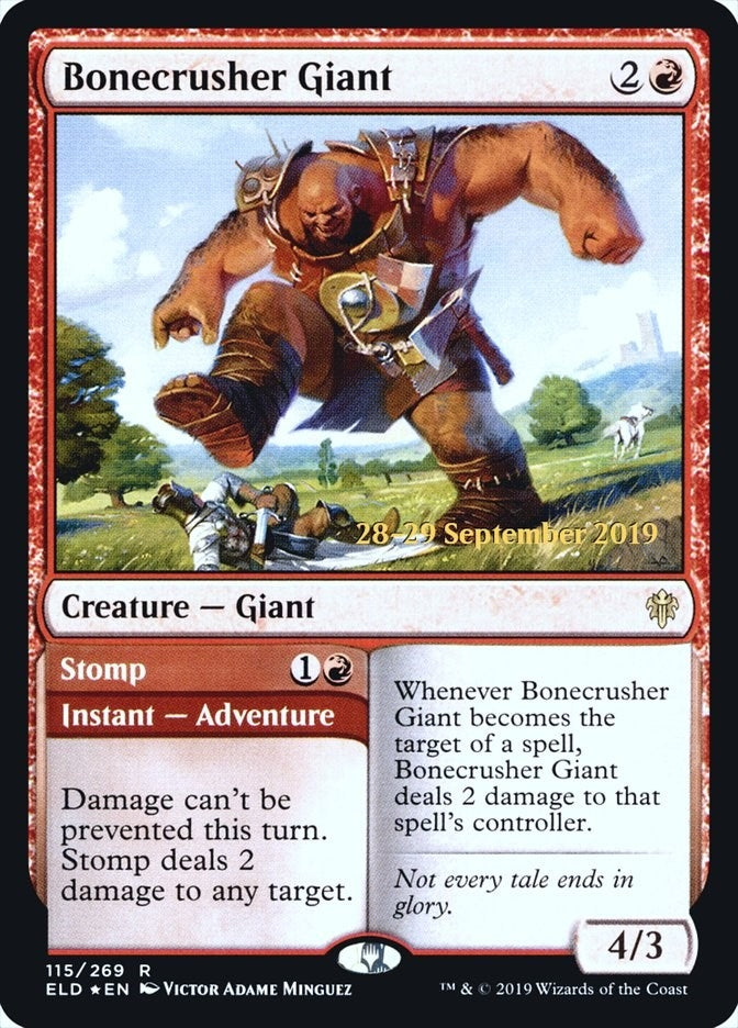 Image for Bonecrusher Giant (115) (PRE) - Magic: The Gathering