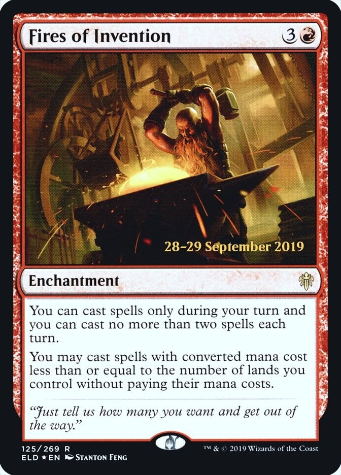 Image for Fires of Invention (125) (PRE) - Magic: The Gathering