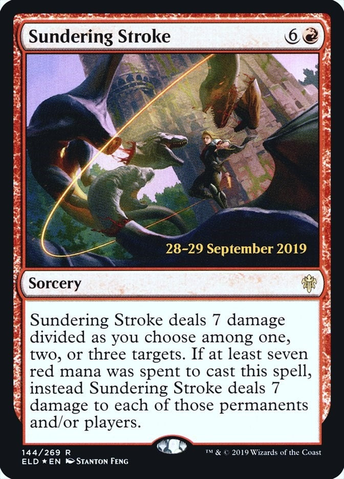 Image for Sundering Stroke (144) (PRE) - Magic: The Gathering