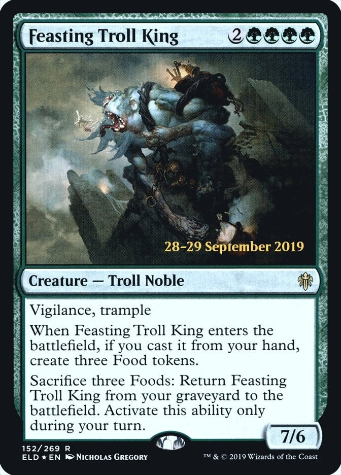 Image for Feasting Troll King (152) (PRE) - Magic: The Gathering