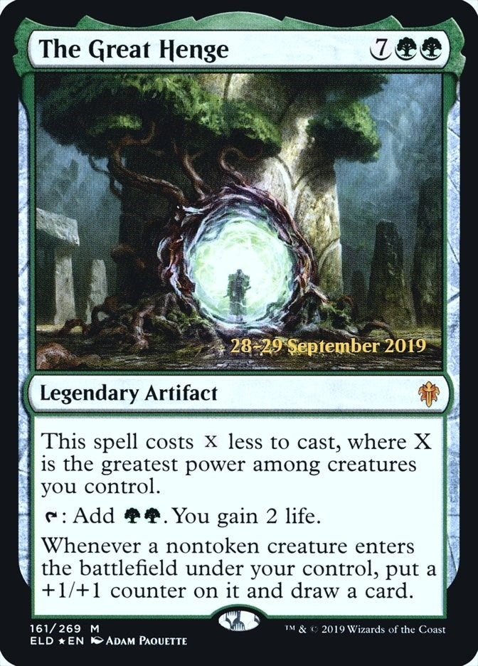 Image for The Great Henge (161) (PRE) - Magic: The Gathering