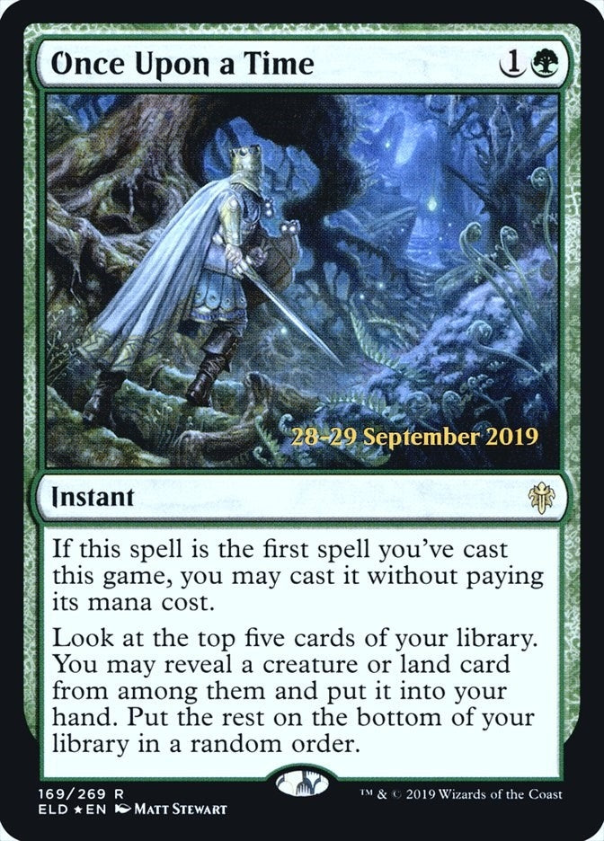 Image for Once Upon a Time (169) (PRE) - Magic: The Gathering