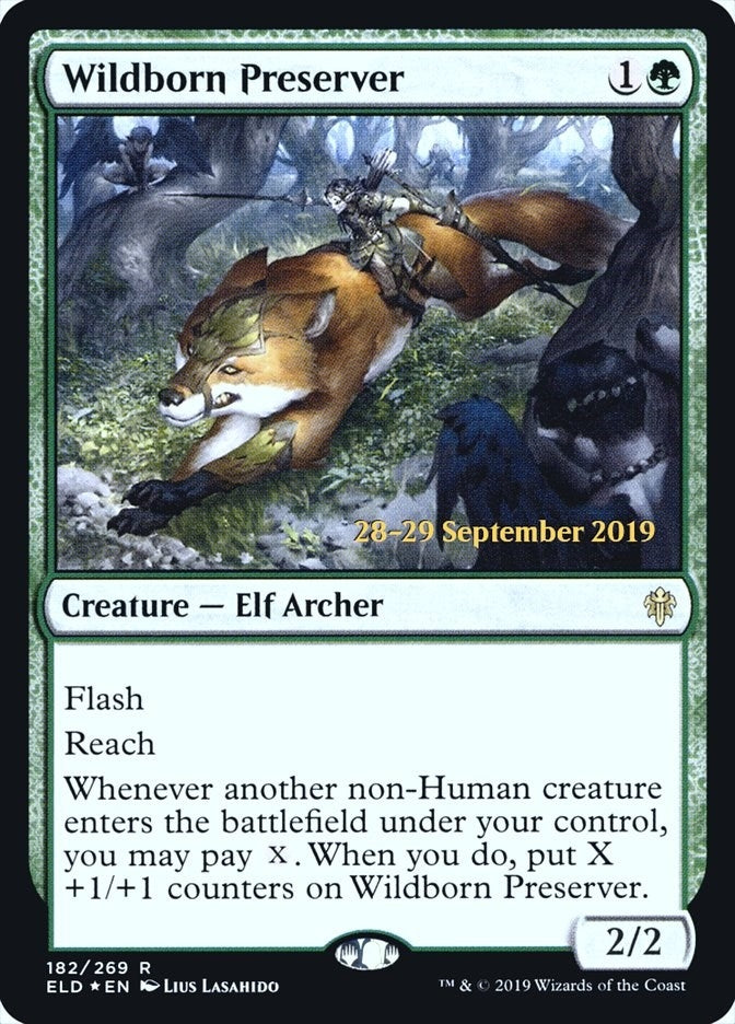 Image for Wildborn Preserver (182) (PRE) - Magic: The Gathering