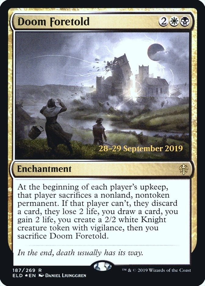 Image for Doom Foretold (187) (PRE) - Magic: The Gathering