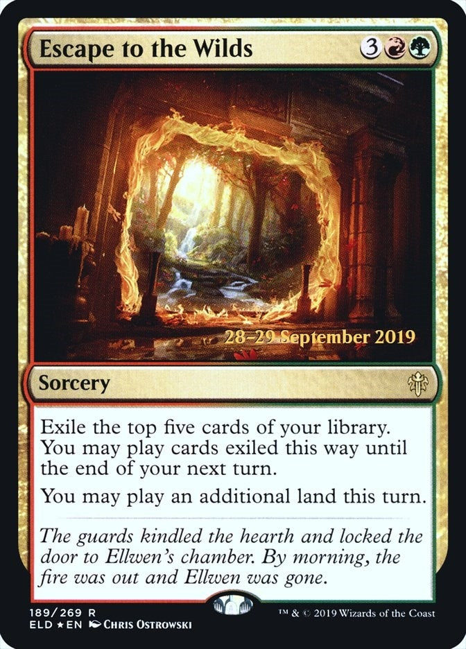 Image for Escape to the Wilds (189) (PRE) - Magic: The Gathering