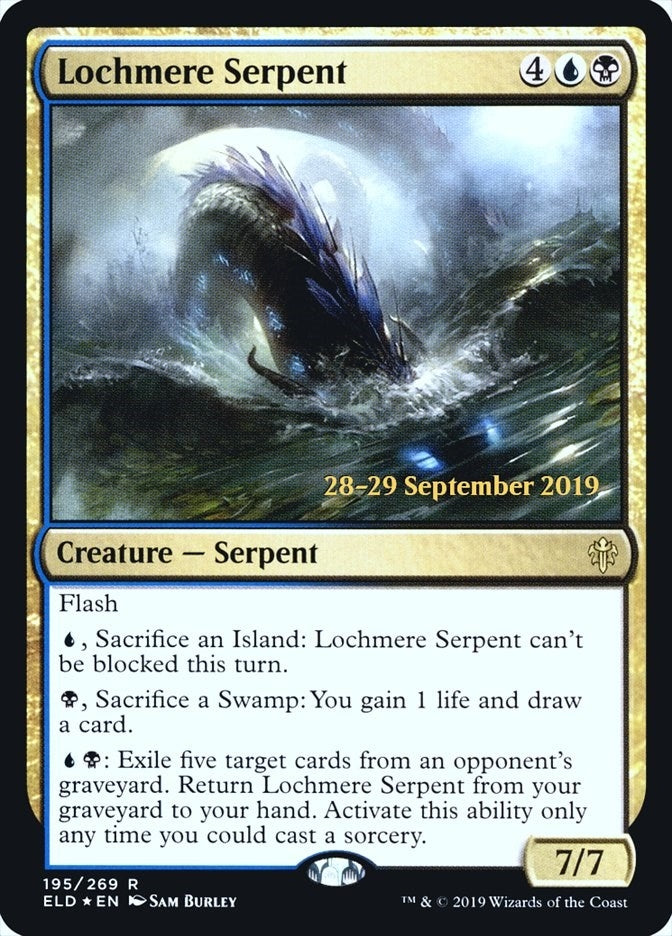 Image for Lochmere Serpent (195) (PRE) - Magic: The Gathering