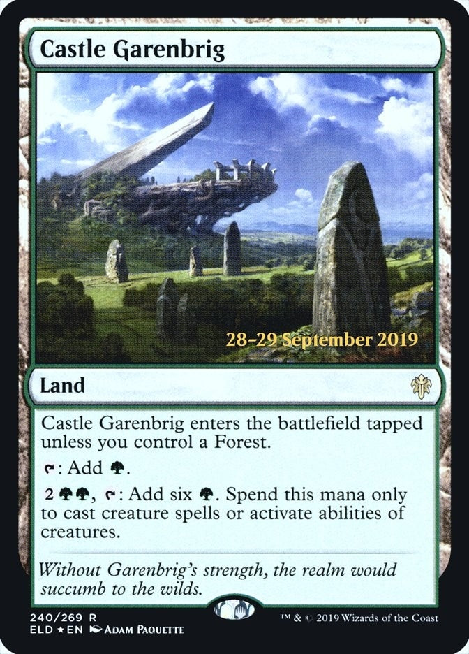 Image for Castle Garenbrig (240) (PRE) - Magic: The Gathering