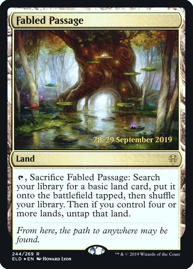 Image for Fabled Passage (ELD) (244) (PRE) - Magic: The Gathering