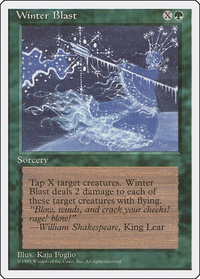 Image for Winter Blast (4ED) - Magic: The Gathering
