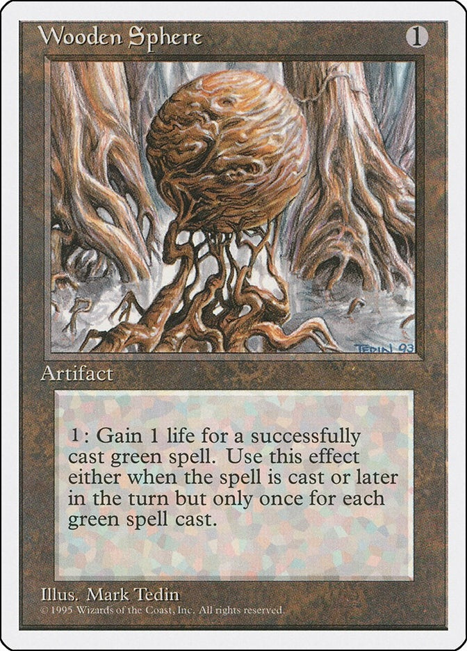 Image for Wooden Sphere (4ED) - Magic: The Gathering