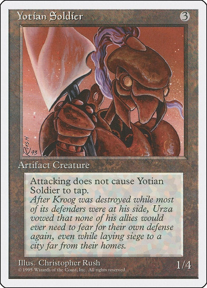 Image for Yotian Soldier (4ED) - Magic: The Gathering