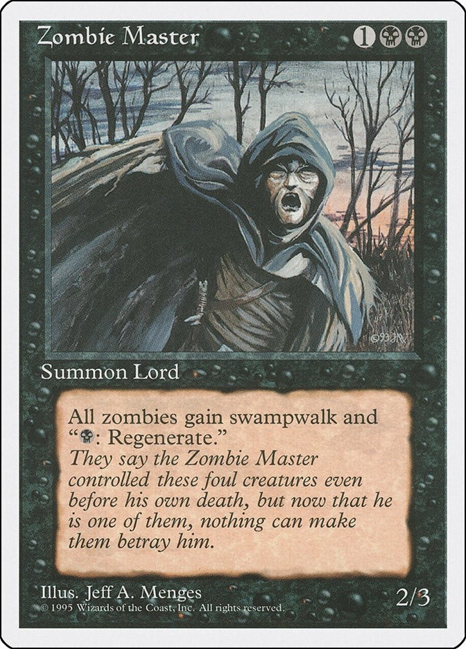 Image for Zombie Master (58) (4ED) - Magic: The Gathering