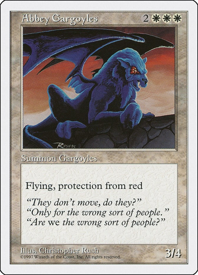Image for Abbey Gargoyles (5ED) - Magic: The Gathering