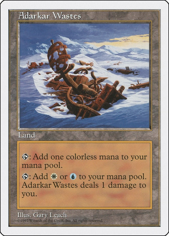 Image for Adarkar Wastes (5ED) - Magic: The Gathering