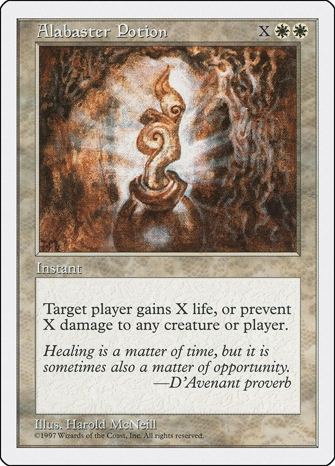 Image for Alabaster Potion (5ED) - Magic: The Gathering