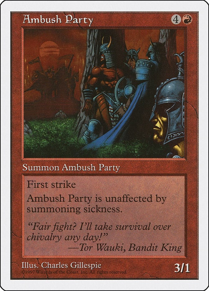 Image for Ambush Party (5ED) - Magic: The Gathering