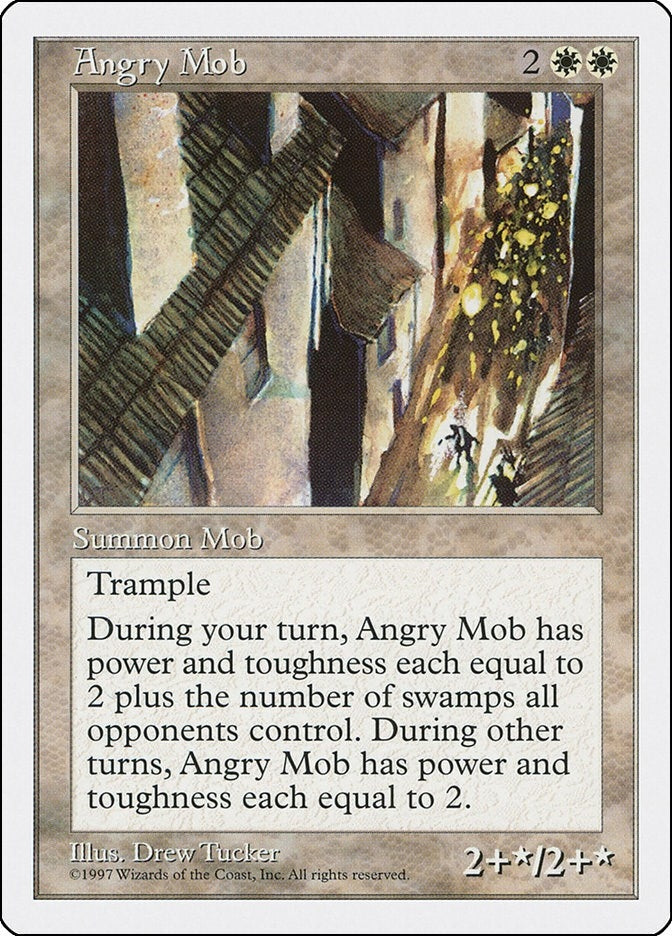 Image for Angry Mob (5ED) - Magic: The Gathering