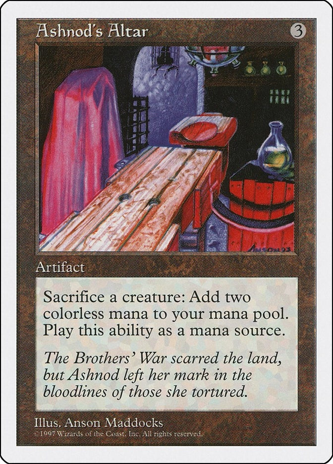 Image for Ashnod's Altar (5ED) - Magic: The Gathering