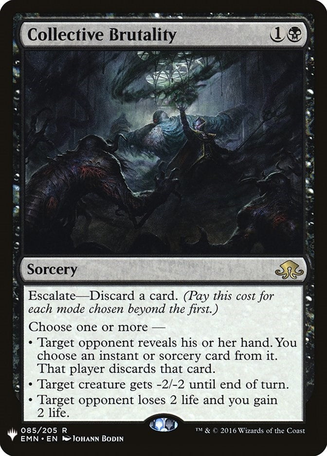 Collective Brutality (085/205) (LIST)
