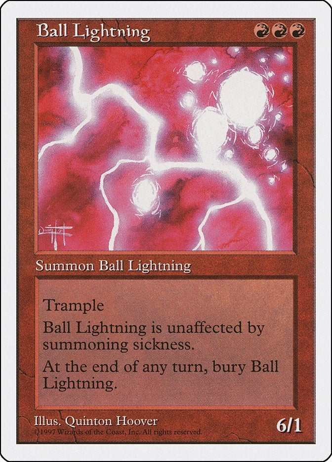 Image for Ball Lightning (5ED) - Magic: The Gathering