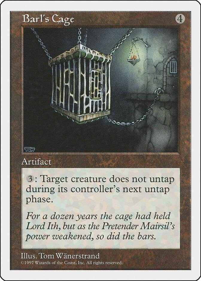 Image for Barl's Cage (5ED) - Magic: The Gathering