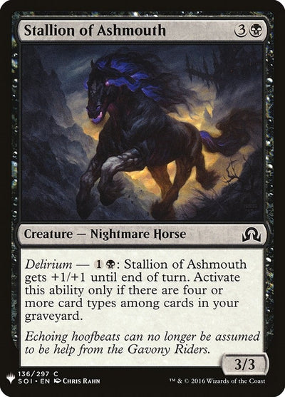 Stallion of Ashmouth (136) (LIST)