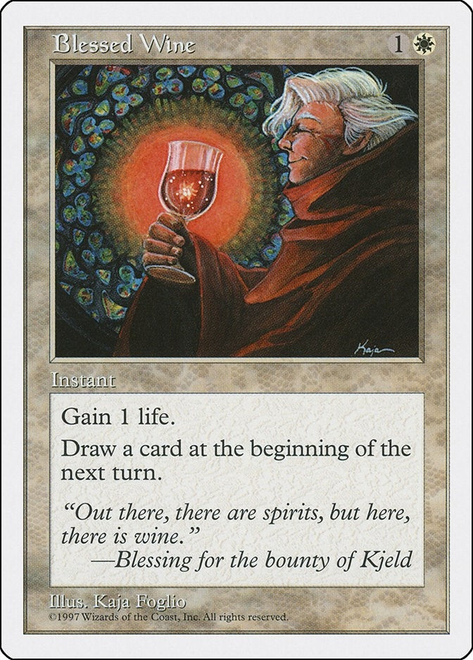 Image for Blessed Wine (5ED) - Magic: The Gathering
