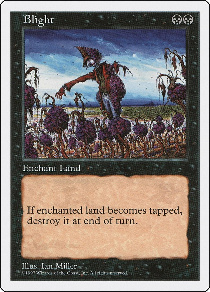 Image for Blight (5ED) - Magic: The Gathering