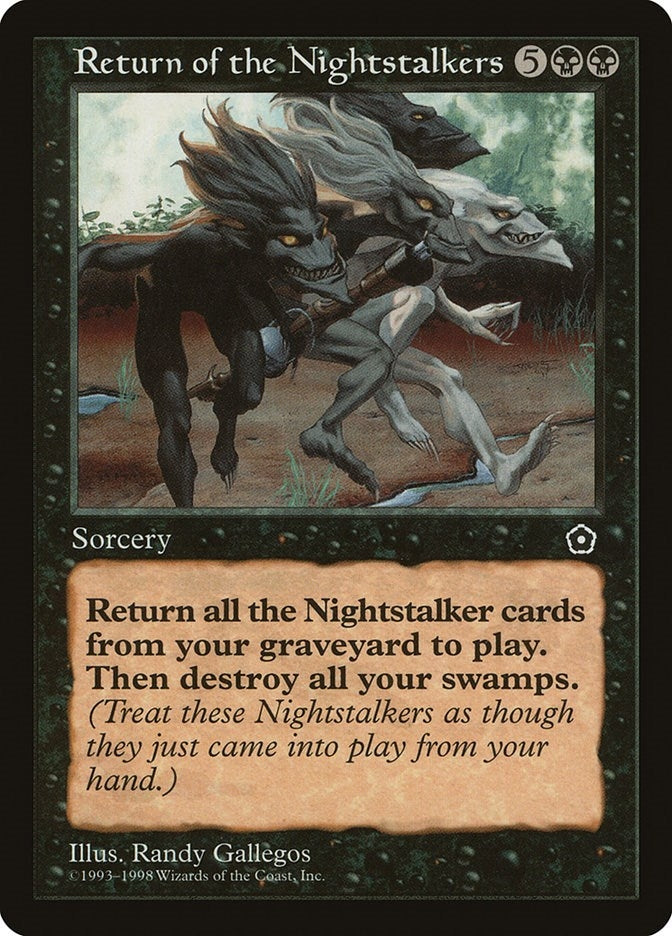 Image for Return of the Nightstalkers (P02) - Magic: The Gathering