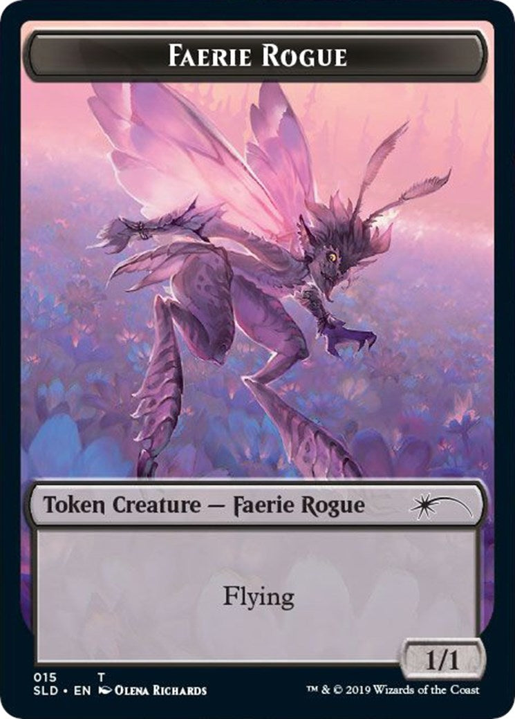Image for Faerie Rogue Token (015) (15) (SLD) - Magic: The Gathering