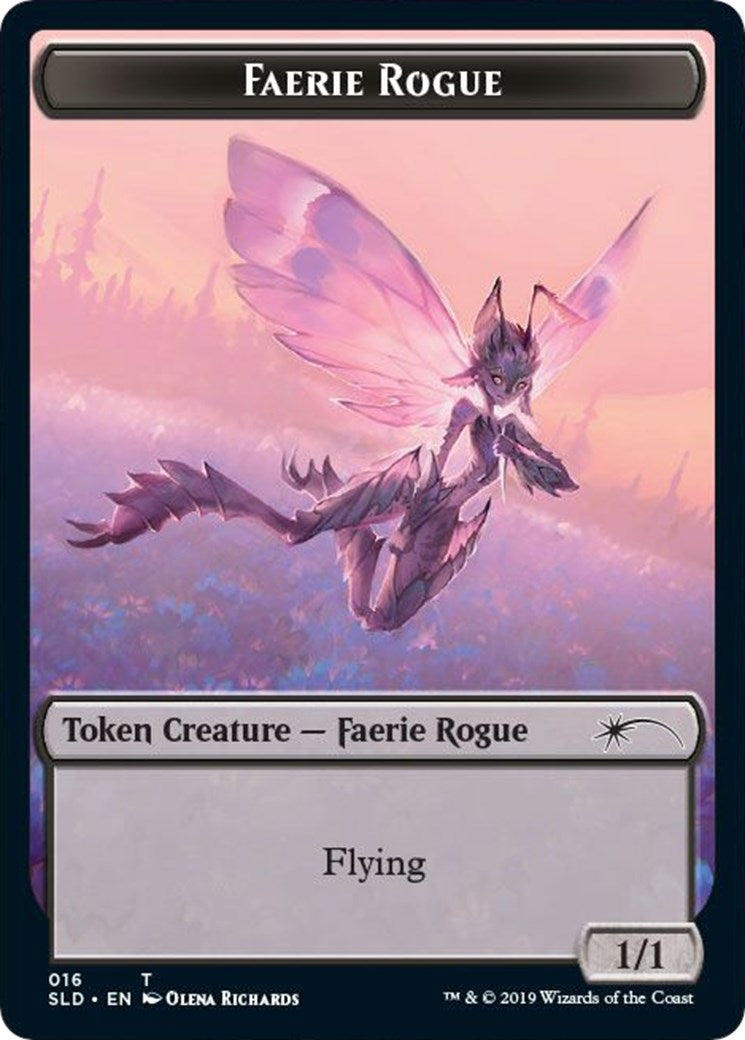 Image for Faerie Rogue Token (016) (16) (SLD) - Magic: The Gathering