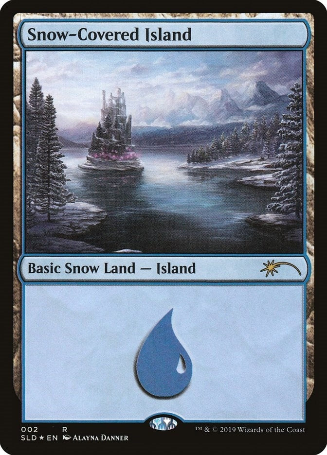 Image for Snow-Covered Island (2) (2) (SLD) - Magic: The Gathering