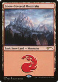 Image for Snow-Covered Mountain (4) (4) (SLD) - Magic: The Gathering