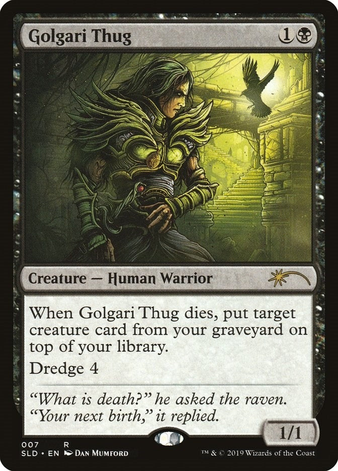 Image for Golgari Thug (7) (SLD) - Magic: The Gathering