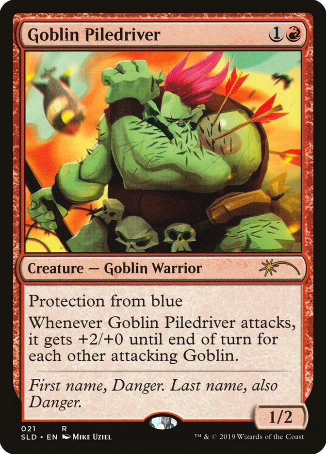 Image for Goblin Piledriver (21) (SLD) - Magic: The Gathering