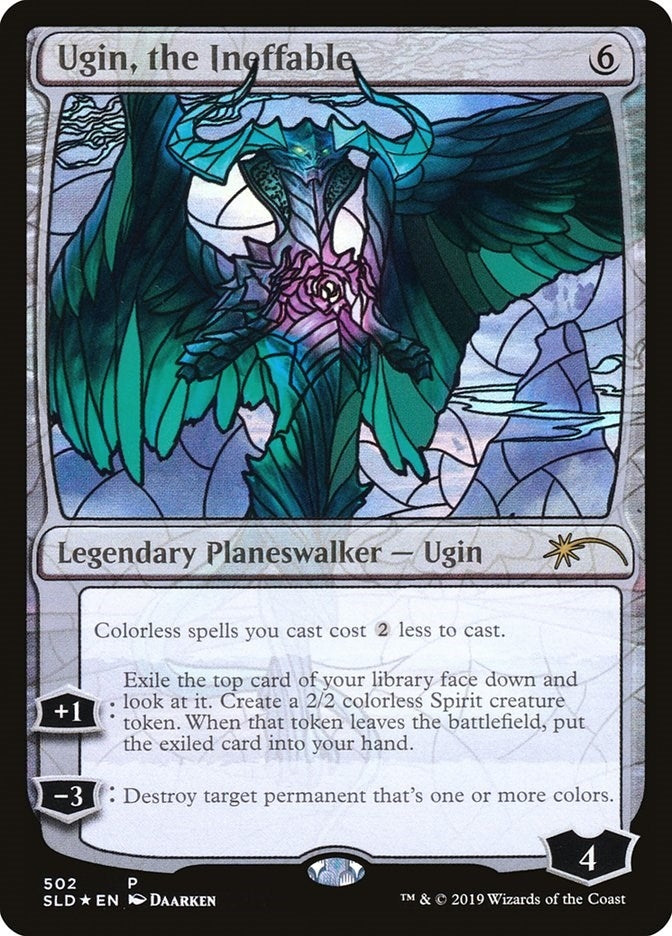 Image for Ugin, the Ineffable (Stained Glass) (502) (SLD) - Magic: The Gathering