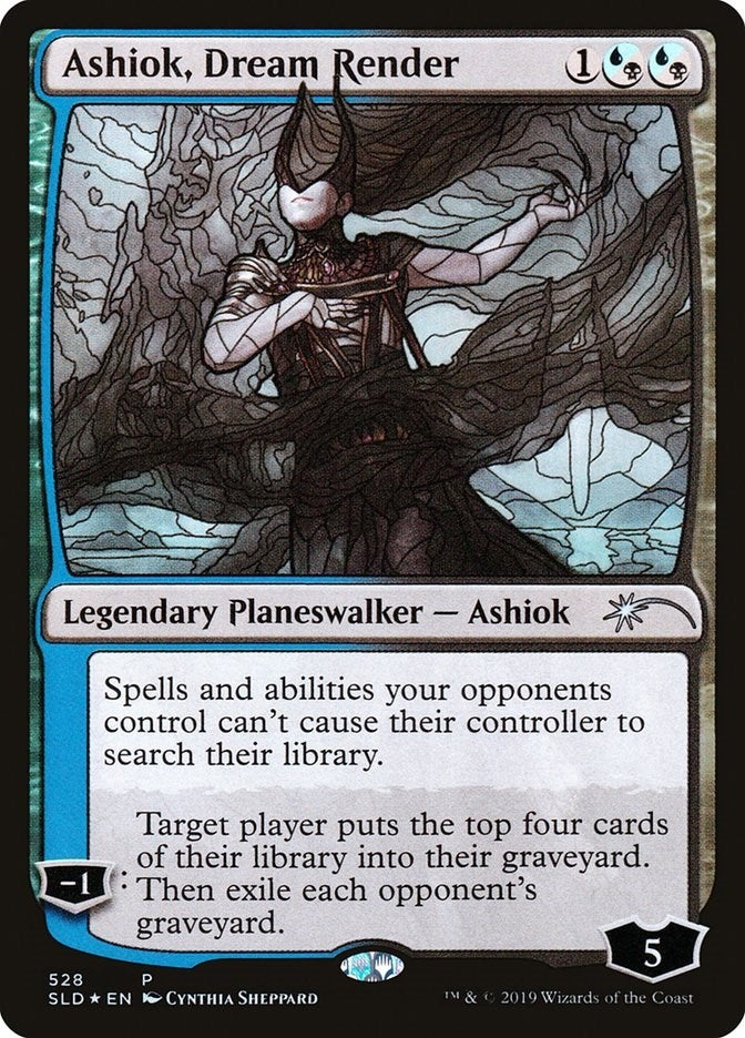 Image for Ashiok, Dream Render (Stained Glass) (528) (SLD) - Magic: The Gathering