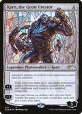 Image for Karn, the Great Creator (Stained Glass) (501) (SLD) - Magic: The Gathering