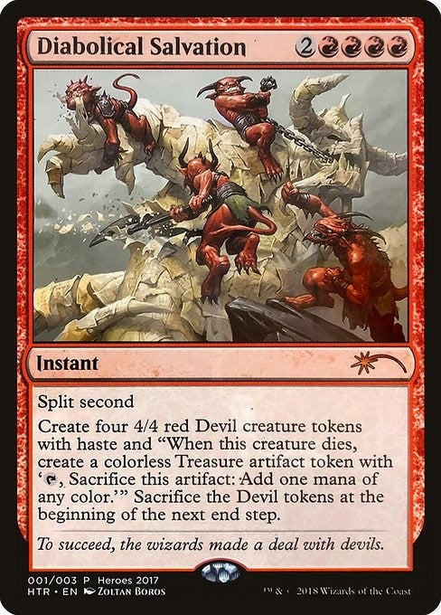 Image for Diabolical Salvation (1) (UMP) - Magic: The Gathering
