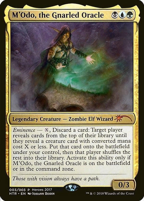 Image for M'Odo, the Gnarled Oracle (3) (UMP) - Magic: The Gathering