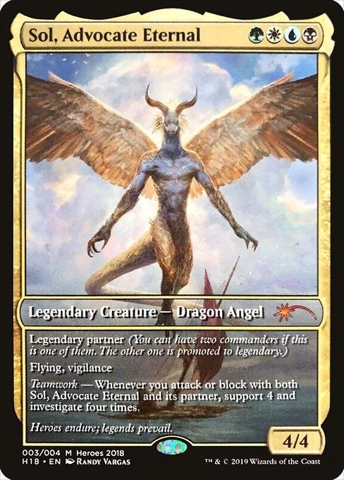 Image for Sol, Advocate Eternal (3) (UMP) - Magic: The Gathering