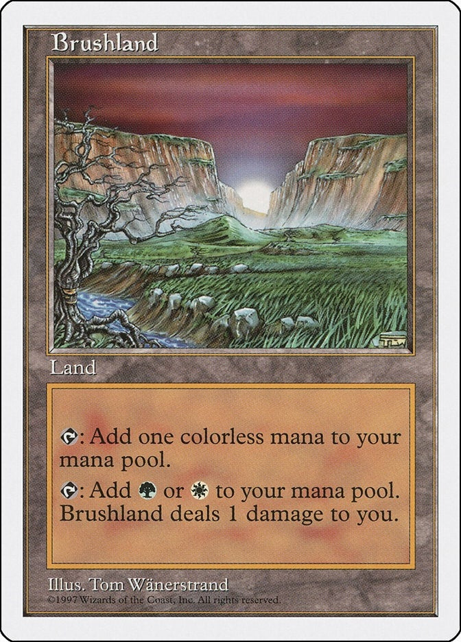 Image for Brushland (5ED) - Magic: The Gathering