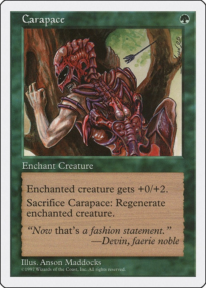 Image for Carapace (5ED) - Magic: The Gathering